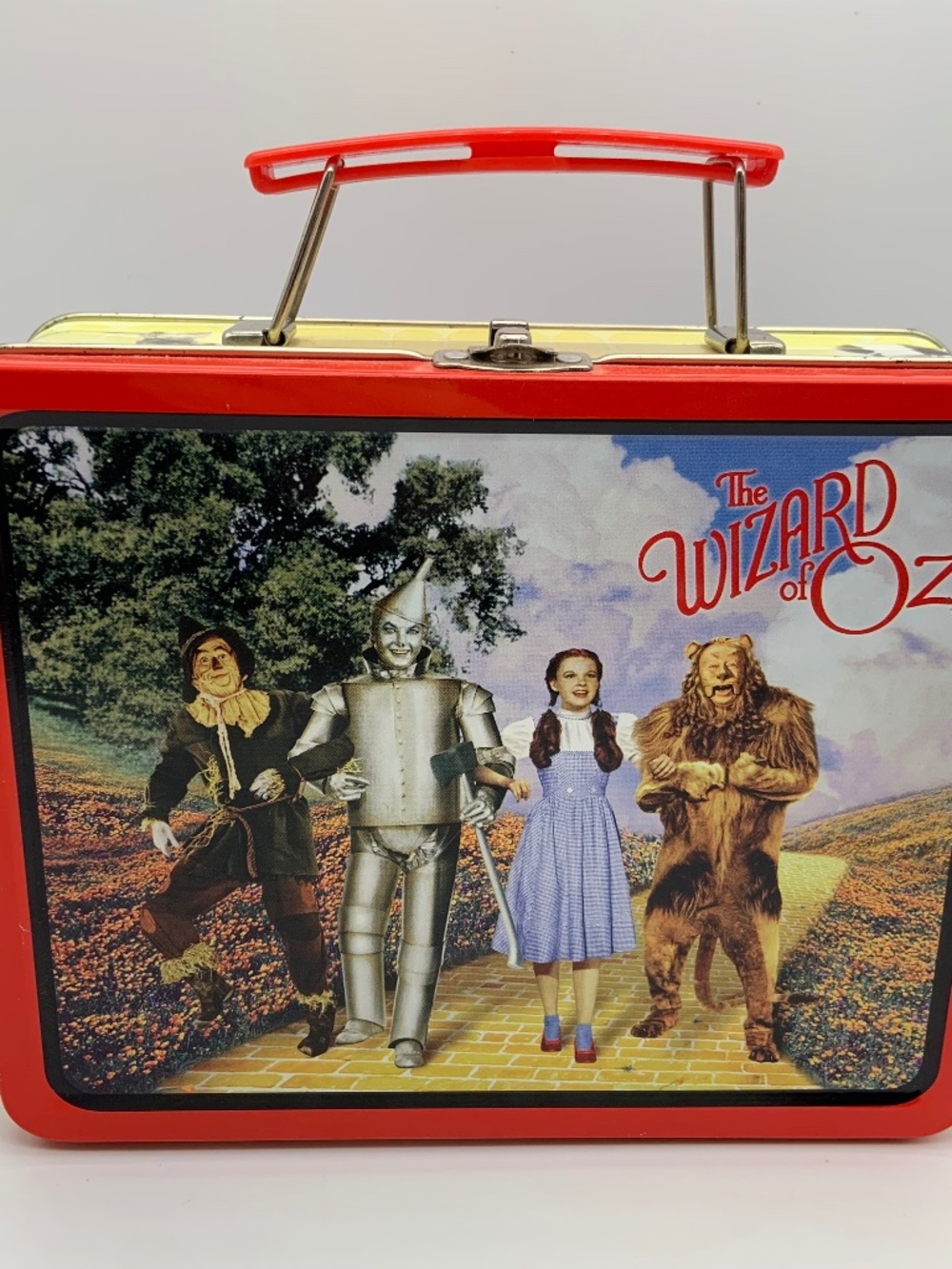 Vintage The Wizard of Oz Retro Tin/Metal Collectible Lunch Box 1998